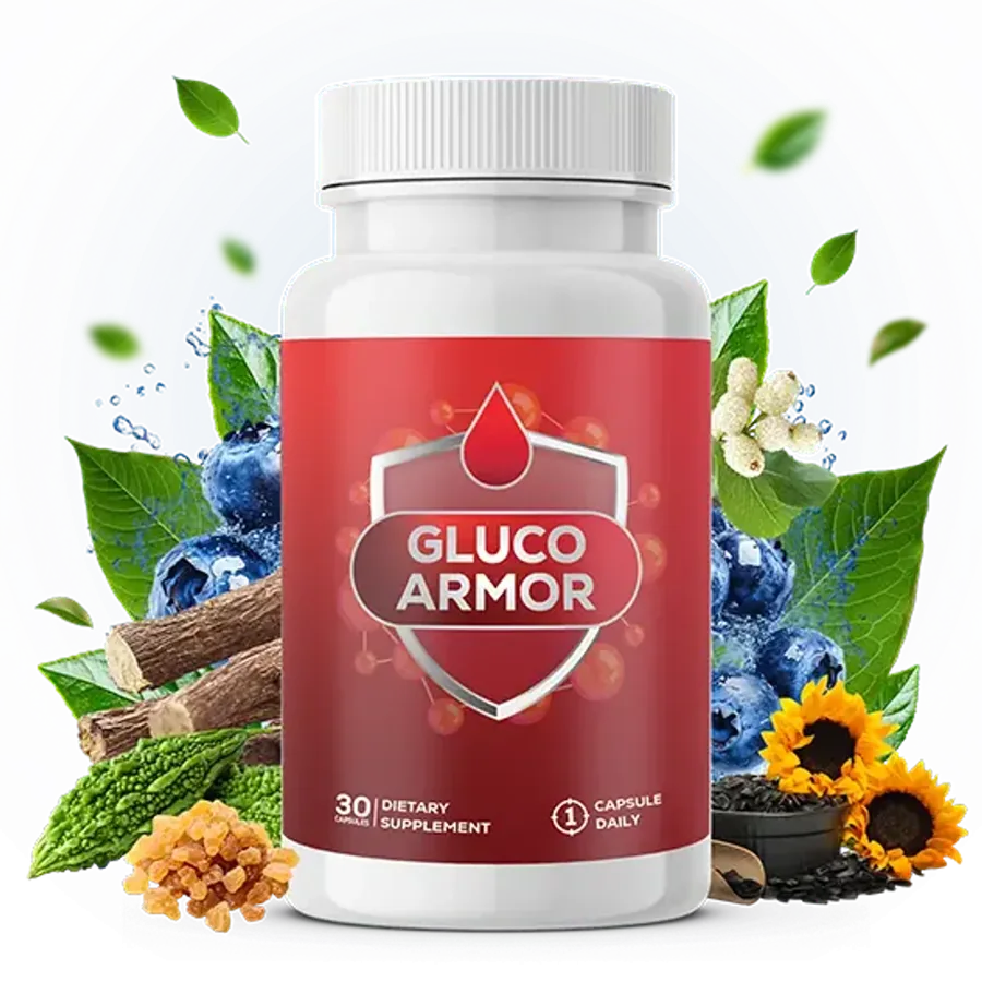 Gluco Armor bottle